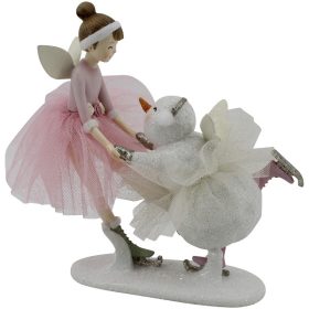 Tündér hóemberrel