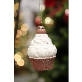 Glitteres muffin dekor