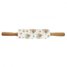 Virágos porcelán sodrófa