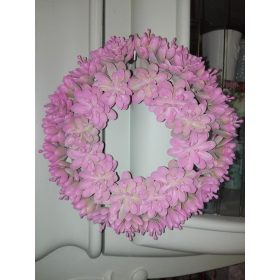 Élethű hamvas pozsgás koszorú