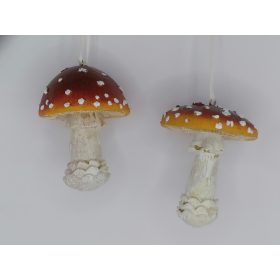 Akasztható gomba dekor 2 féle