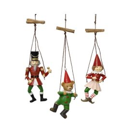 Báb-Katona-Maci retro figura