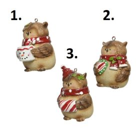 Akasztós cuki bagoly figura 3 féle