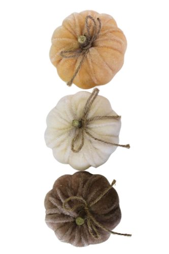 Bársony tök 3 féle szín