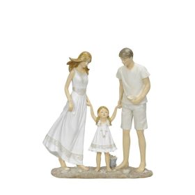 Család tengerparton dekoráció