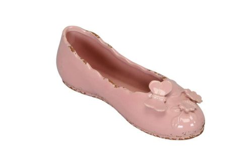 Kerámia cipő dekor rózsaszín