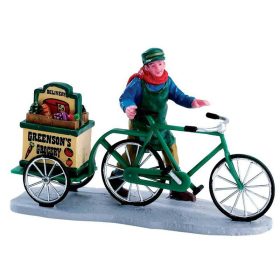 Élelmiszerárus jelenet Lemax