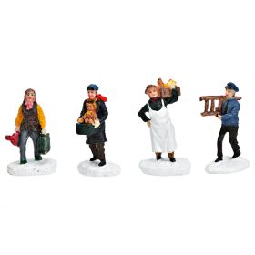 Téli faluhoz figura 4 féle