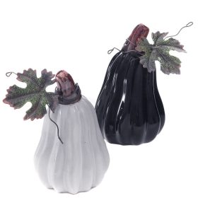 Kerámia tök fém levéllel