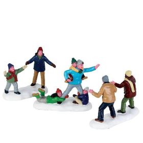 Futballozó család 3 db-os szett Lemax