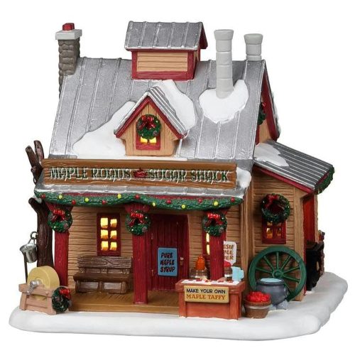 Karácsonyi házikó Led-es