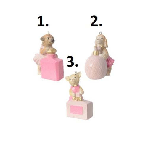 Akasztós kutyusos dekor 3 féle