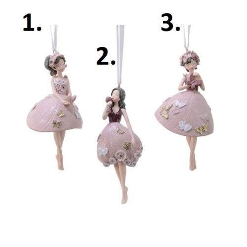 Lányka akasztós dekor 3 féle