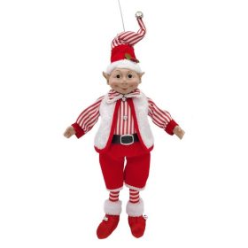 Manó figura csíkos ruhában