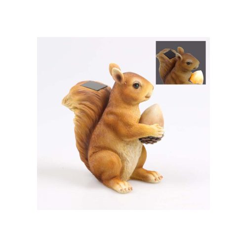 Mókus figura napelemmel