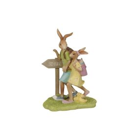 Nyuszi gyerekek figura