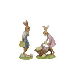 Nyuszi fiú-lány tojásokkal