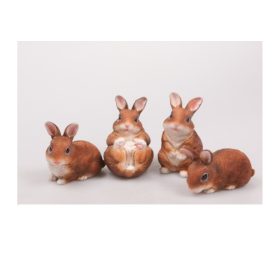 Nyuszi figura 4 féle 11 cm