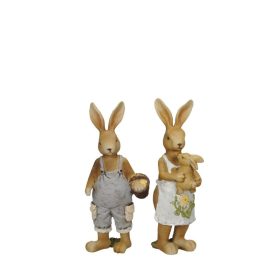 Nyuszi apa/anya figura