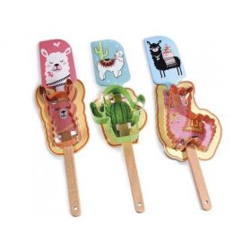Lámás spatula + sütikiszúró 3 féle