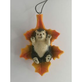 Sünike levélen akasztós dekor