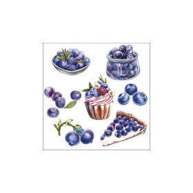 Szalvéta áfonyával