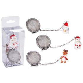 Teaszűrő karácsonyi motívummal 3 féle