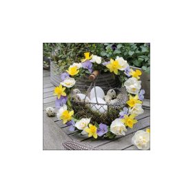 Tojások kosárban szalvéta