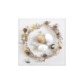 Tojások virágokkal szalvéta