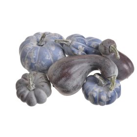 Kék-szürke tök 6 db-os szett