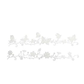 Fém virágos dekoráció